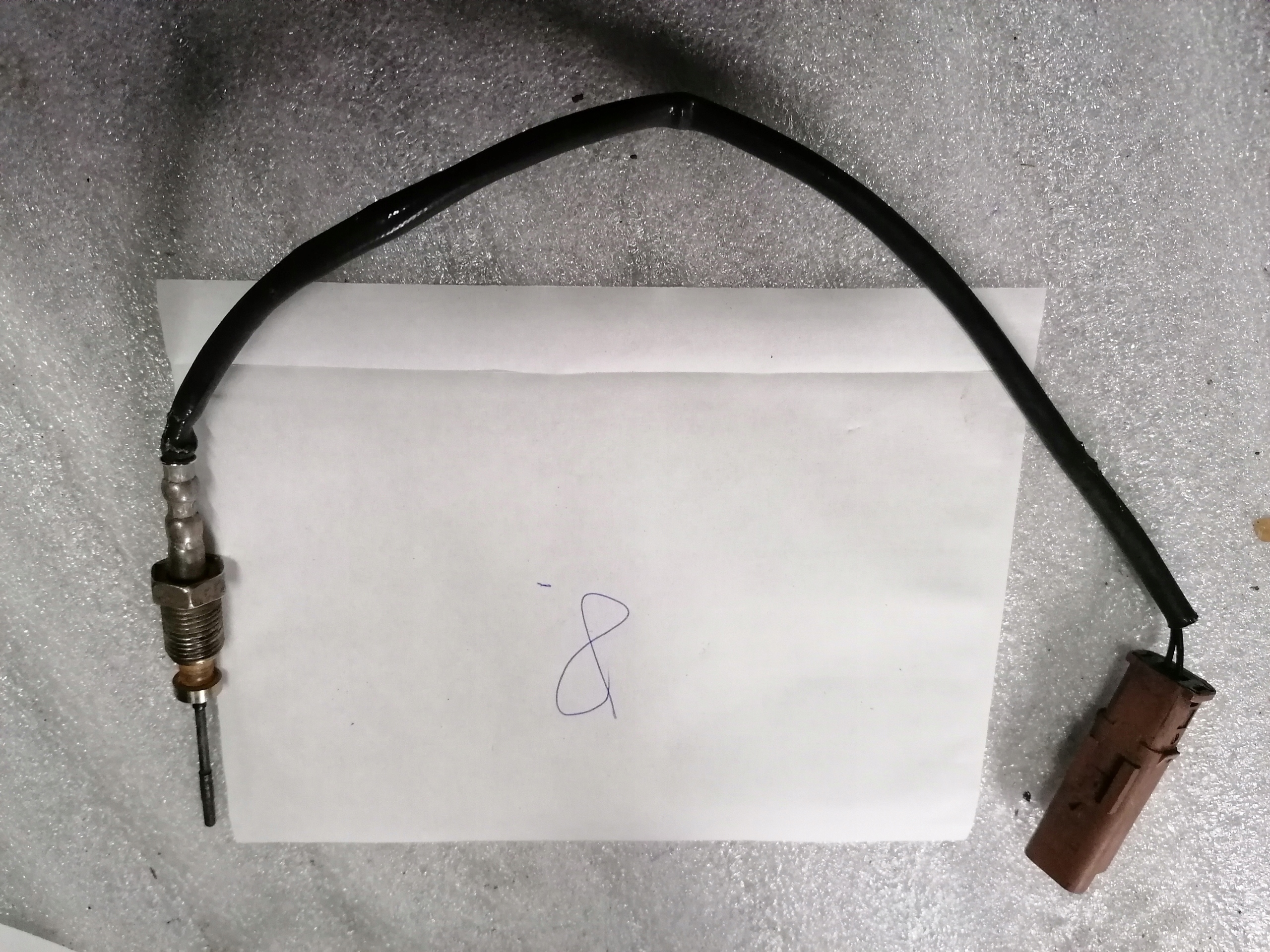 8 датчик температуры выхлопных газов 96650902 CITROEN C3