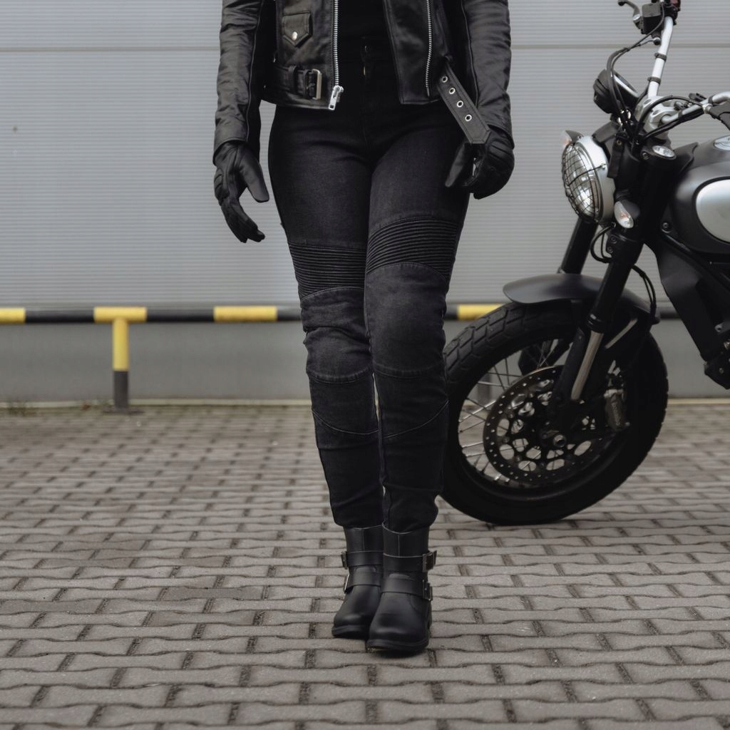 SPODNIE JEANS OZONE AGNESS II LADY WASHED BLACK SPRANY CZARNY W40L30 Model AGNESS II LADY