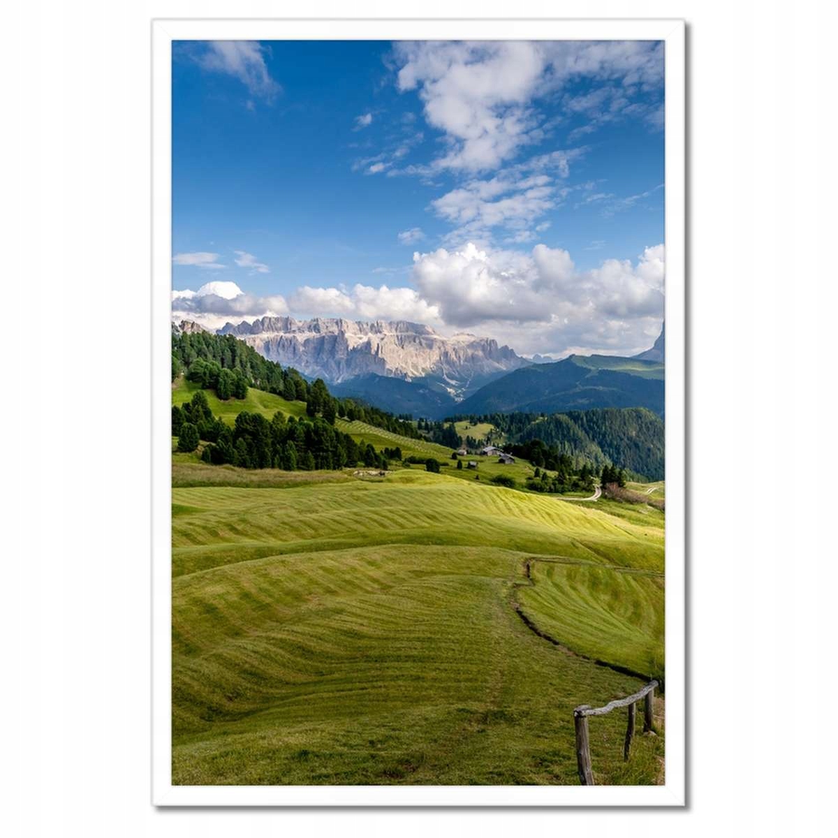 Plakáty v rámu 40x60 Ovečky na horské louce