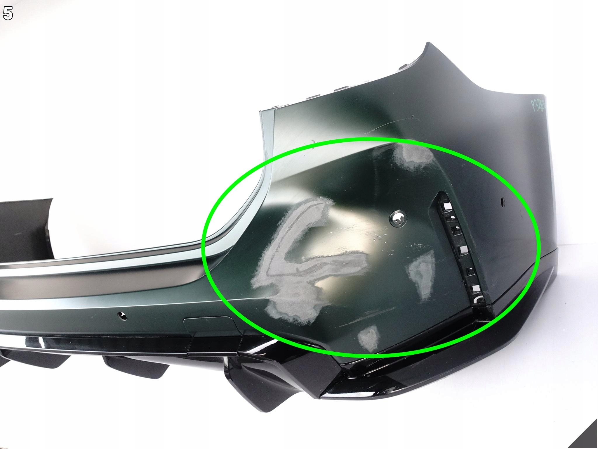 BMW M3 G81 M-POWER 21- KOMBI TOURING bumper rear part + SPOILER diffuser 6xPDC