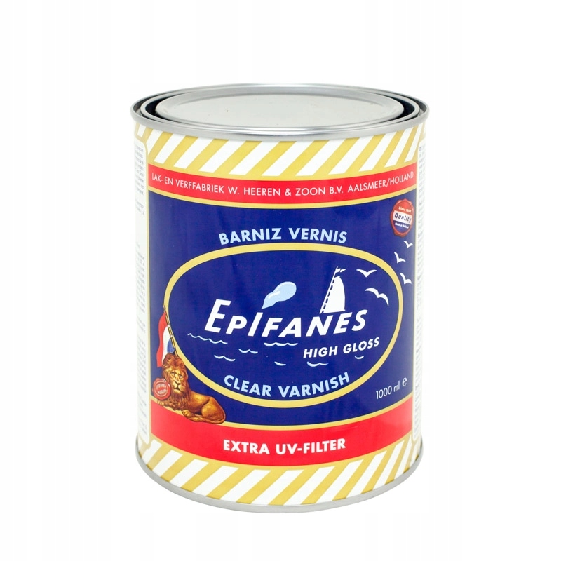Jednoskładnikowy Lakier Do Drewna Epifanes Clear Varnish Gloss 1 L