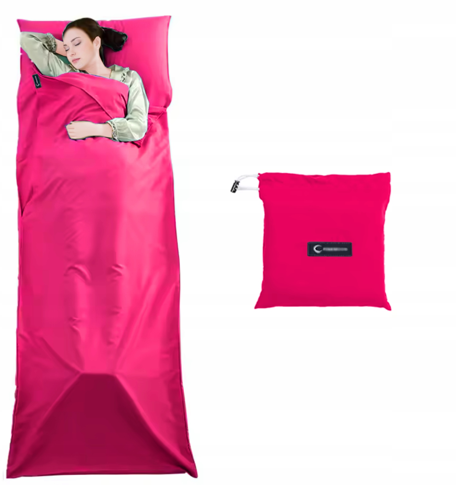 WKŁADKA DO ŚPIWORA POŚCIEL TURYSTYCZNA 210x75cm ŚPIWÓR LETNI POKROWIEC