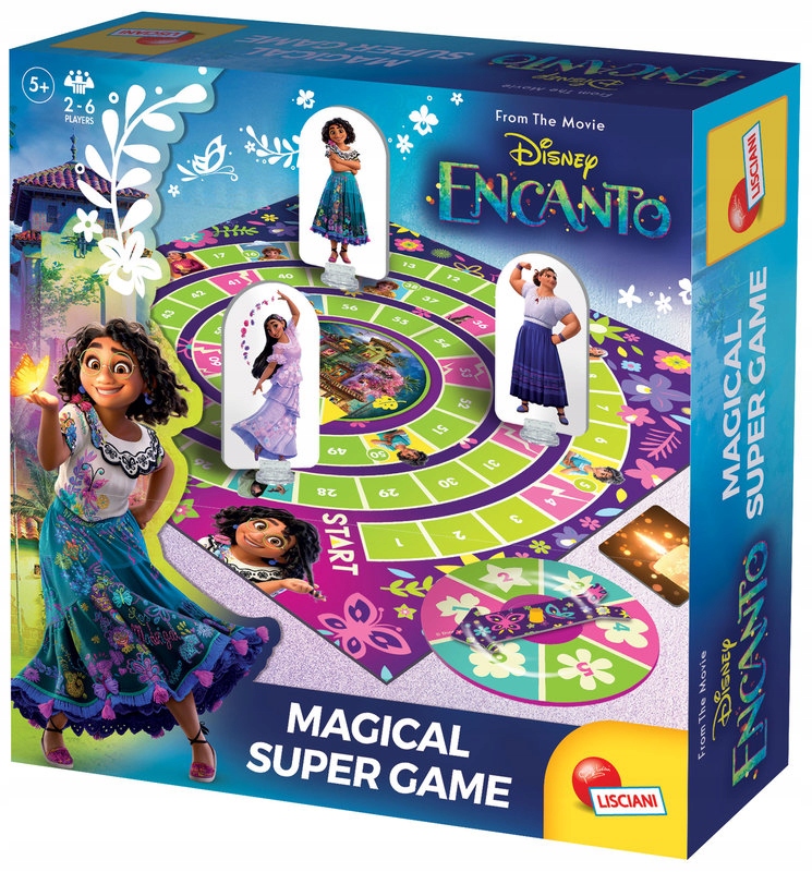 Towarzyska Gra Planszowa Planszówka Rodzinna Gra Magical Game Encanto