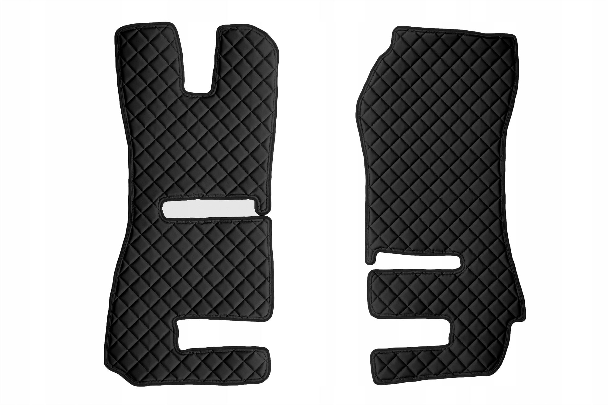 Koberce pod nohy Tir Scania R eko-kůže skaj pik