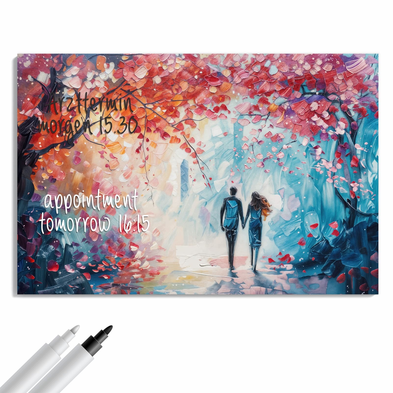 Magnetická tabule Podzimní Spacer 90 × 60 cm