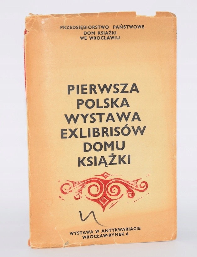 Pierwsza polska wystawa exlibrisów Domu Książki.