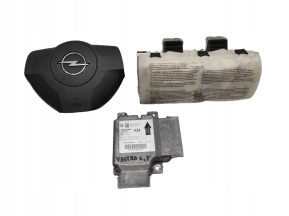 OPEL VECTRA C 02- PODUSZKI POWIETRZNE MODUŁ 13186948