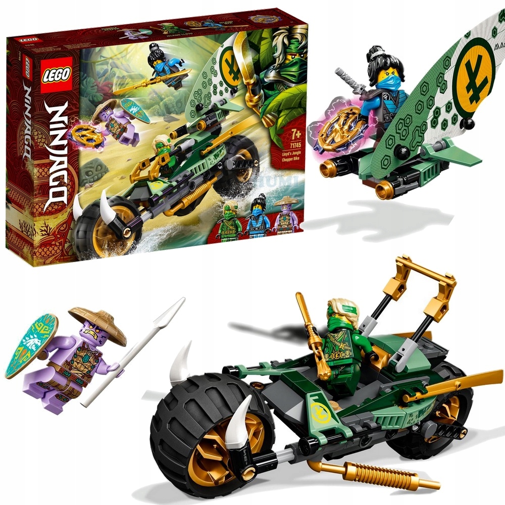 

Lego 71745 Motor Chopper Zielony Ninja Lloyd