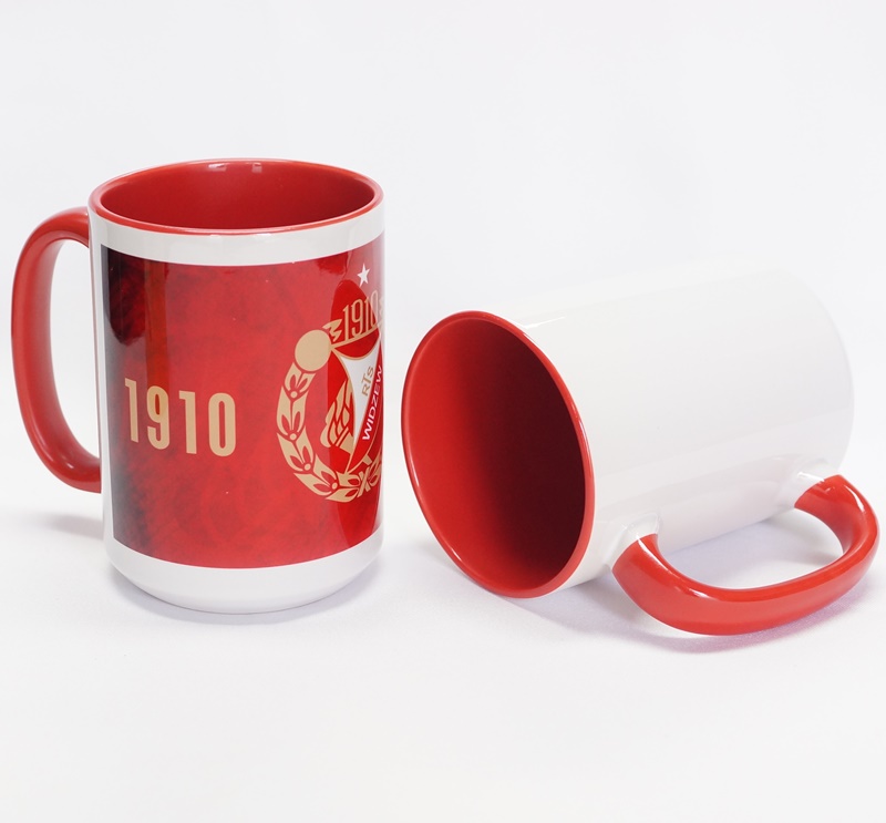 

Kubek z twoim nadrukiem Fotokubek 440ml Czerwony