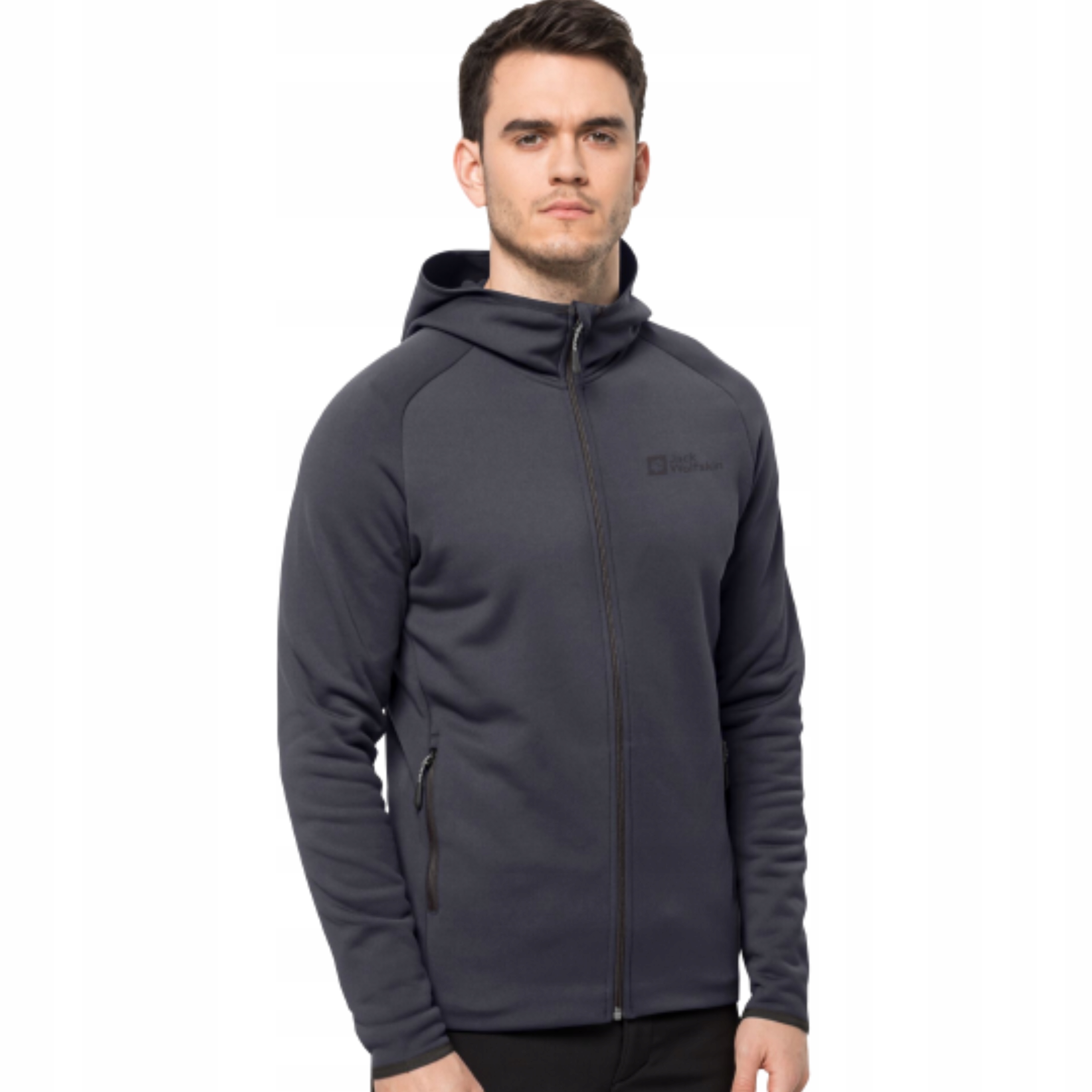 Męska Bluza Polarowa Jack Wolfskin Z Kapturem M