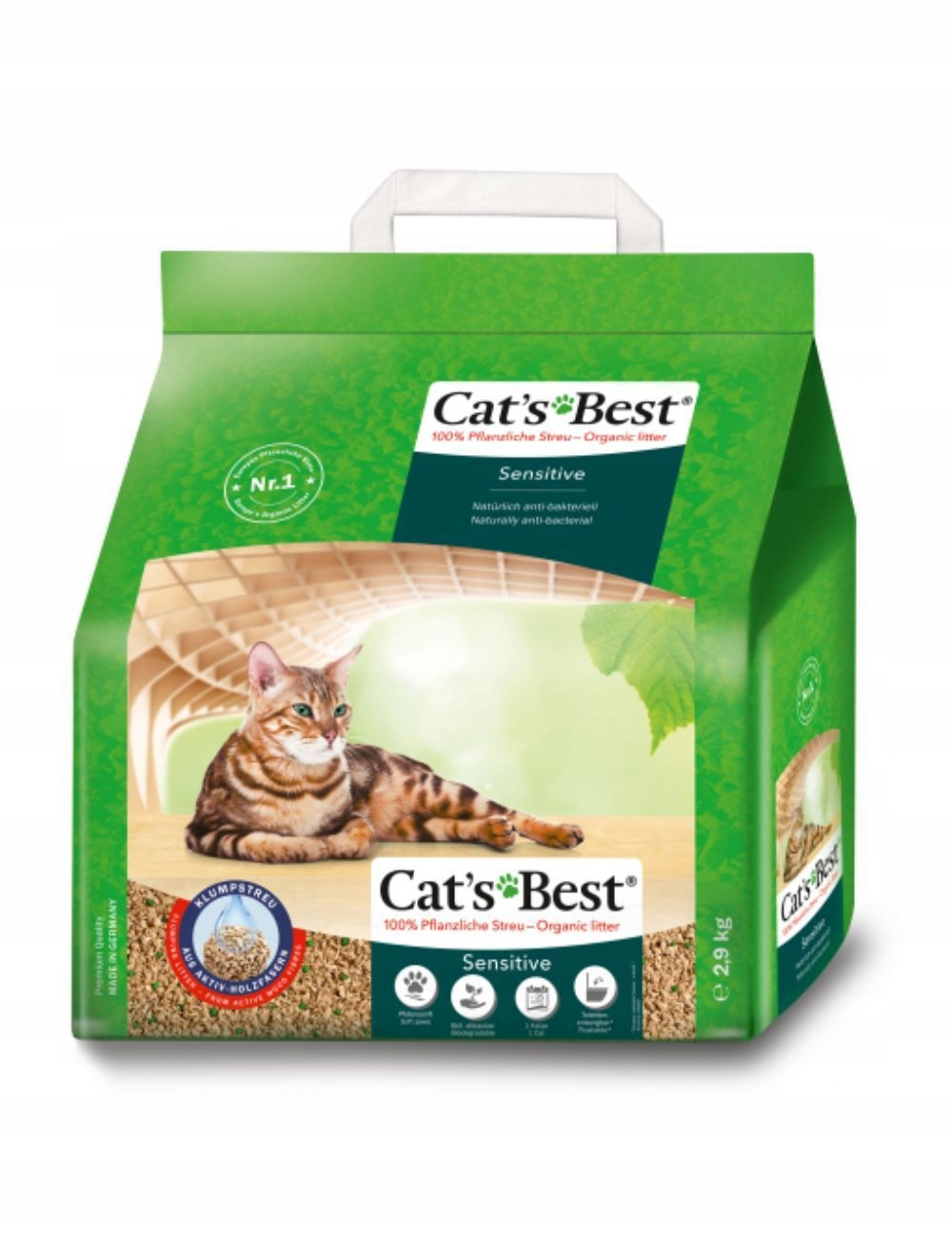 Levně Jrs Petcare Cats Best Sensitive 7,5 kg