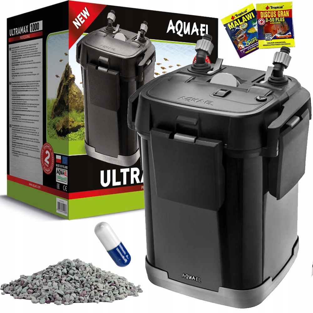 

Aquael Ultramax 1000 Filtr Do Akwarium 300L