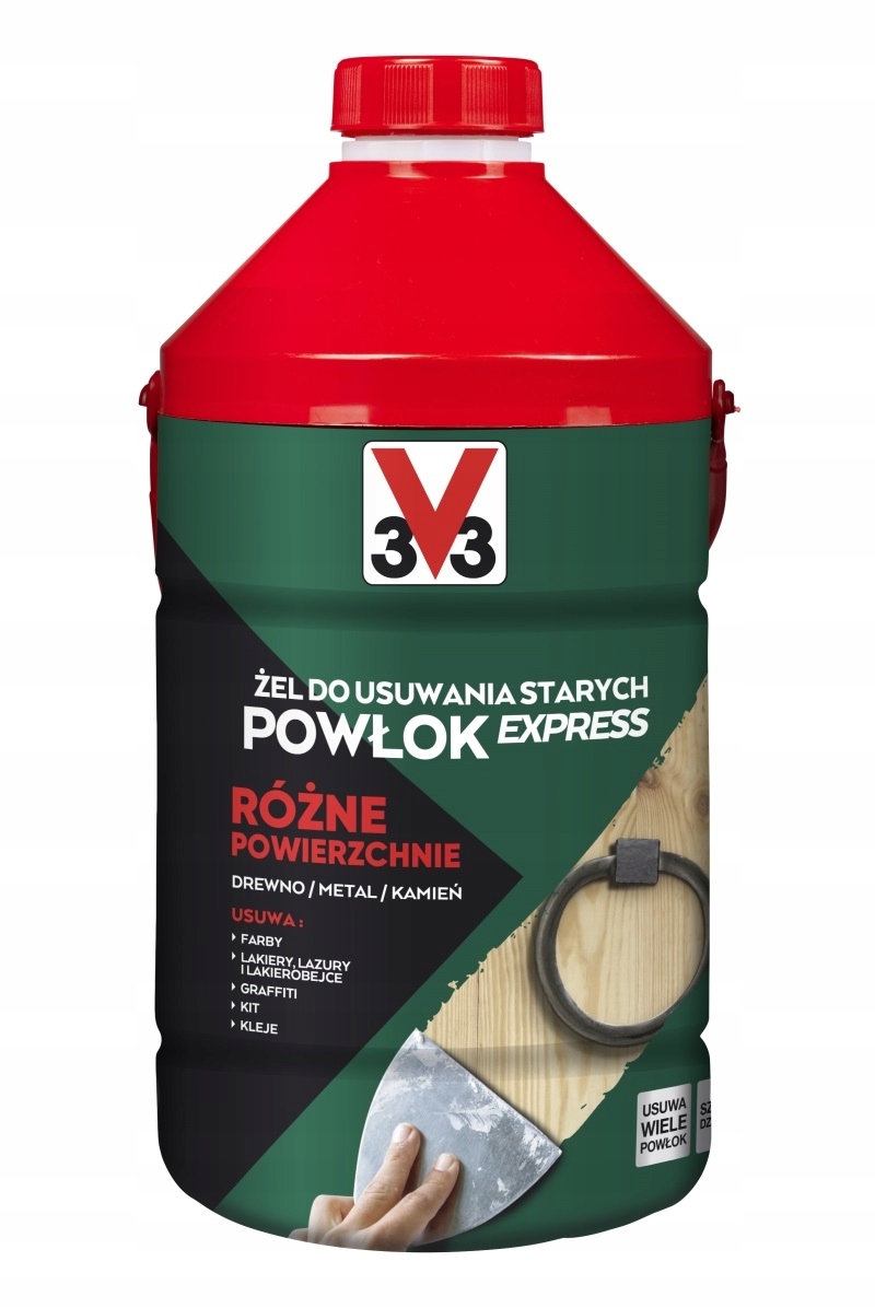 

V33 Żel Expres Do Usuwania Starych Powłok 2L