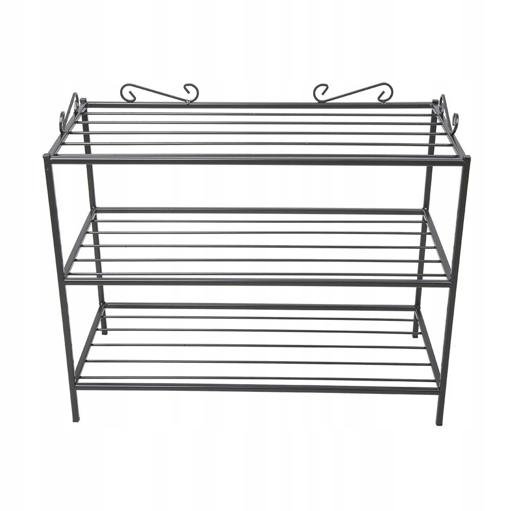 

Metalowa szafka na buty ze Esy w kolorze czarnym