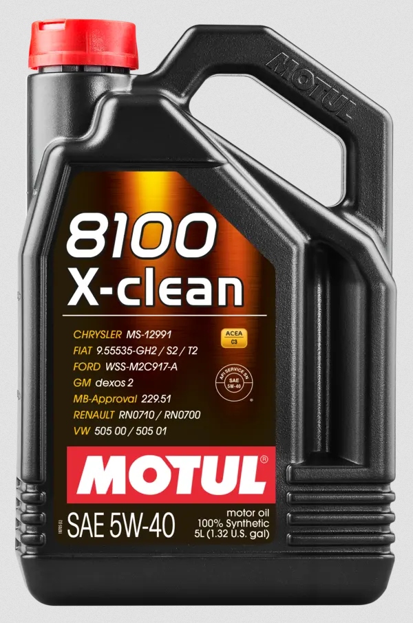Olej Motul 5W-40 8100 X-clean C3 5L