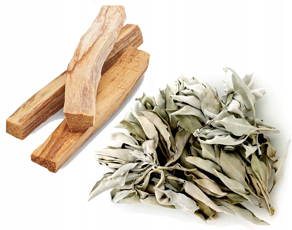 

Palo santo 25g zestaw 25g Luz Liście Biała Szałwia