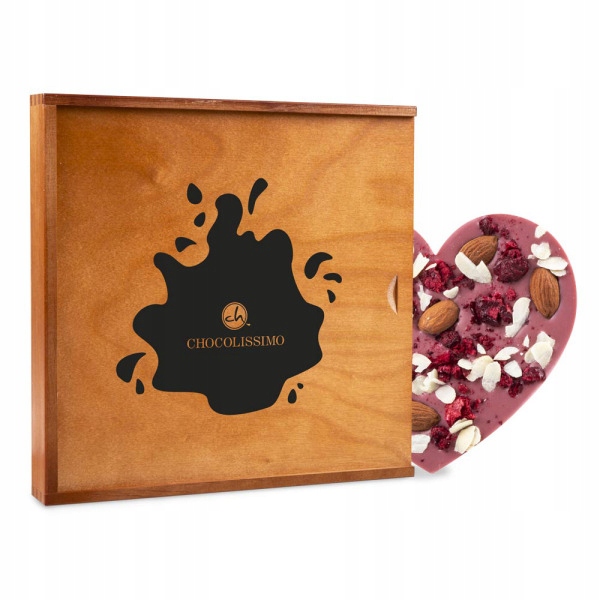 Levně Dárek na Velikonoce Narozeniny Belgická čokoláda Srdce doplňky sladkosti