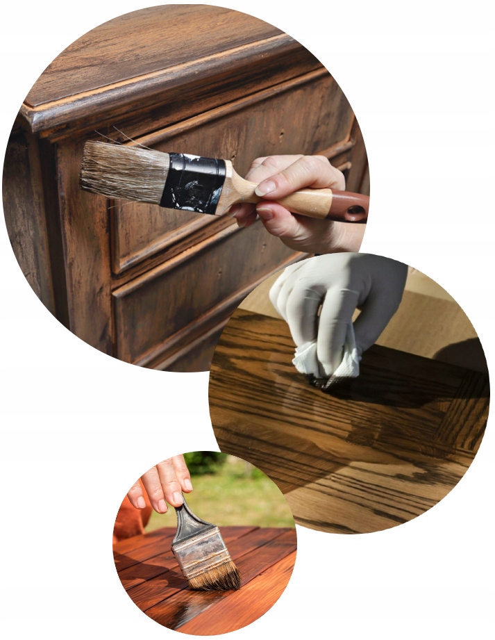 Vidaron bejca do drewna Orzech amerykański 0,75L Zastosowanie uniwersalne