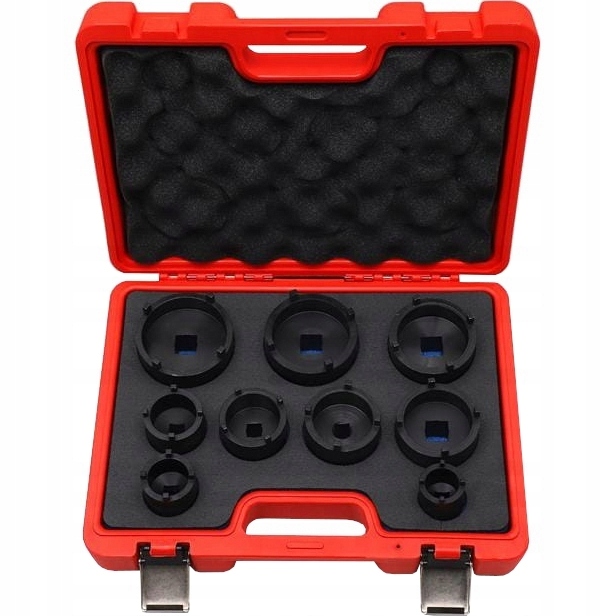 ZESTAW NASADEK KLUCZY KLUCZE NAKRĘTEK ROWKOWYCH WIEŃCOWYCH SWORZNI KM4-KM12