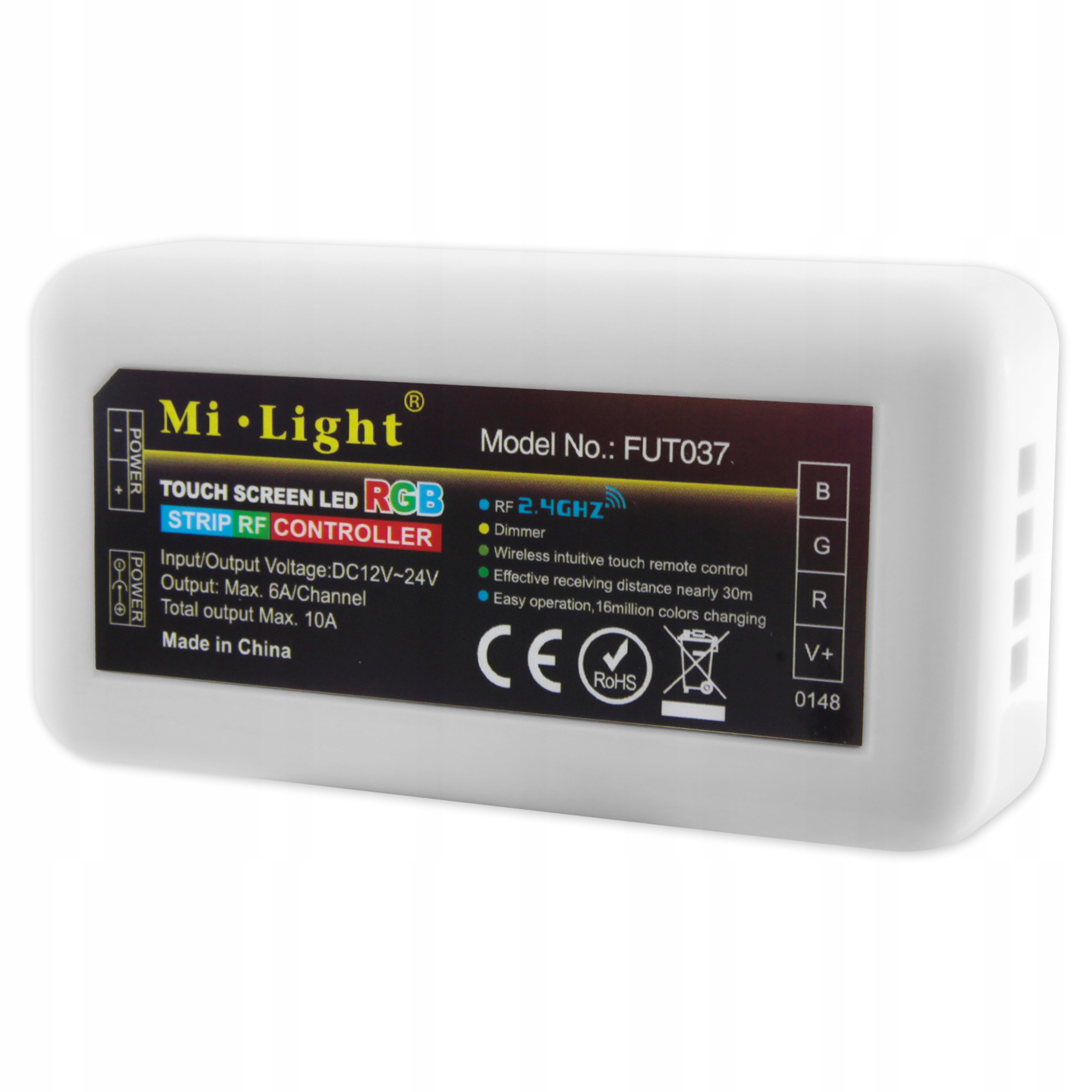 STEROWNIK kontroler TAŚM LED RGB RADIOWY FUT037