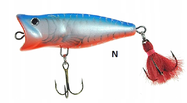 

Wobler Jaxon Hs Popper 5cm/6g Powierzchniowy New