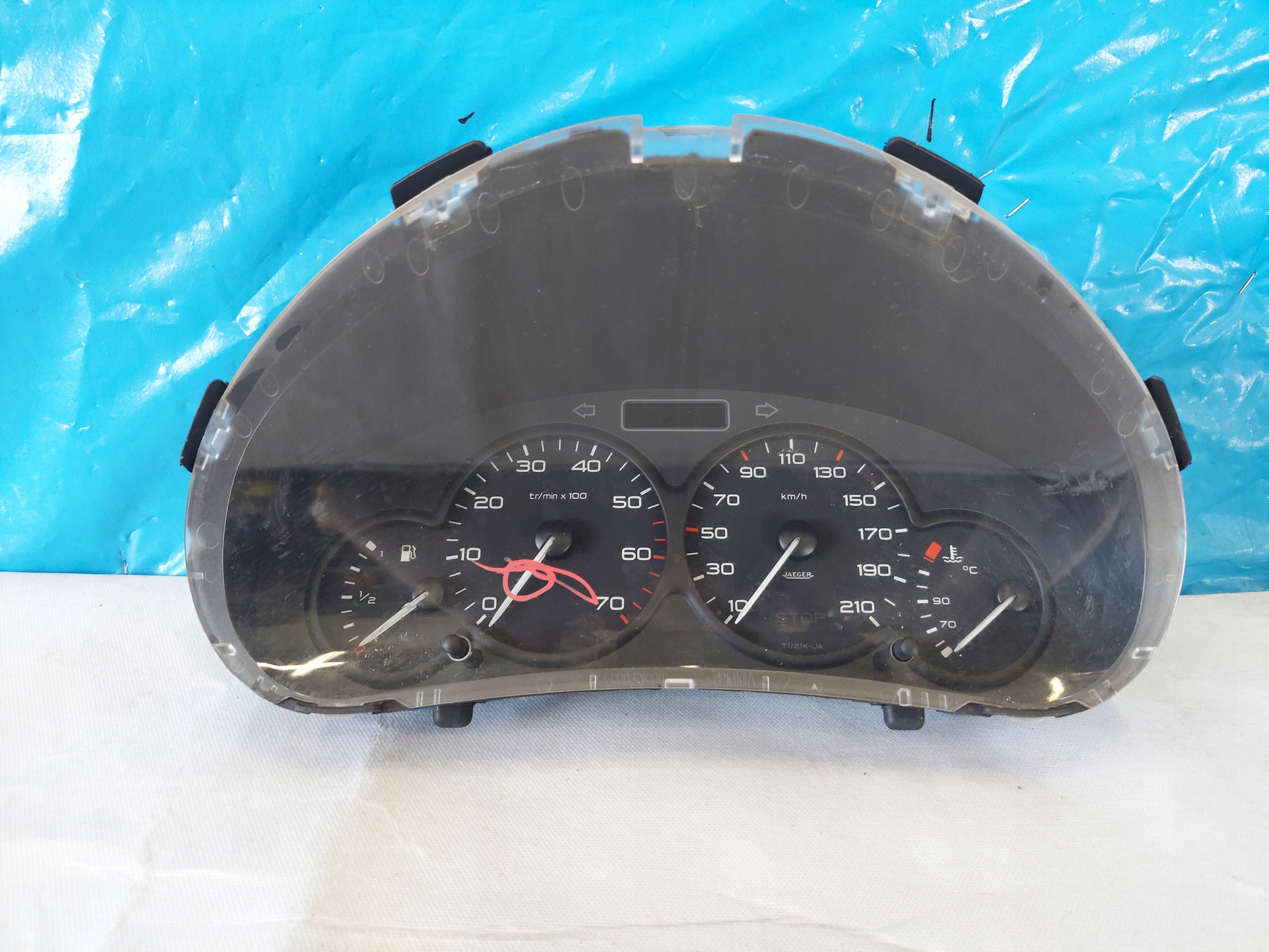 dials clock PEUGEOT PARTNER 1.6 HDI 9659364180