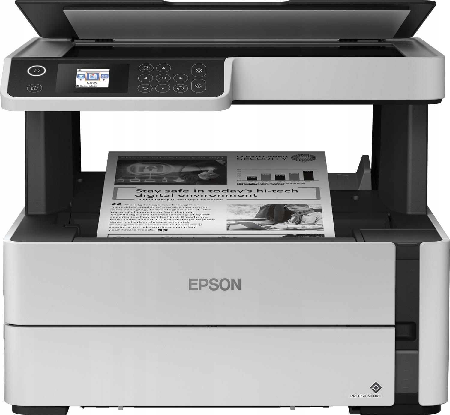 Multifunkčná atramentová tlačiareň (čiernobiela) Epson EcoTank M2170