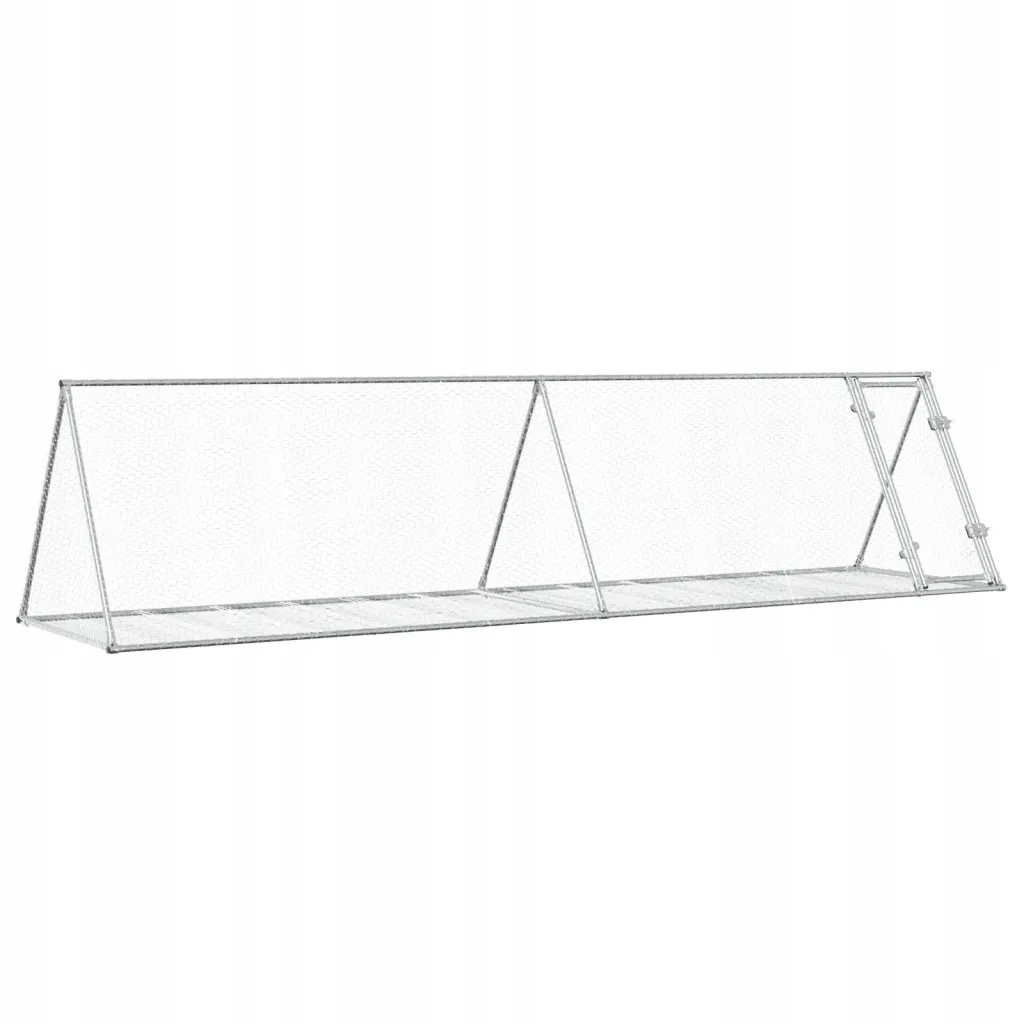 Klec Pro Králíka Králíků Kachní Slepice Husy 400X105X91 CM Ocel