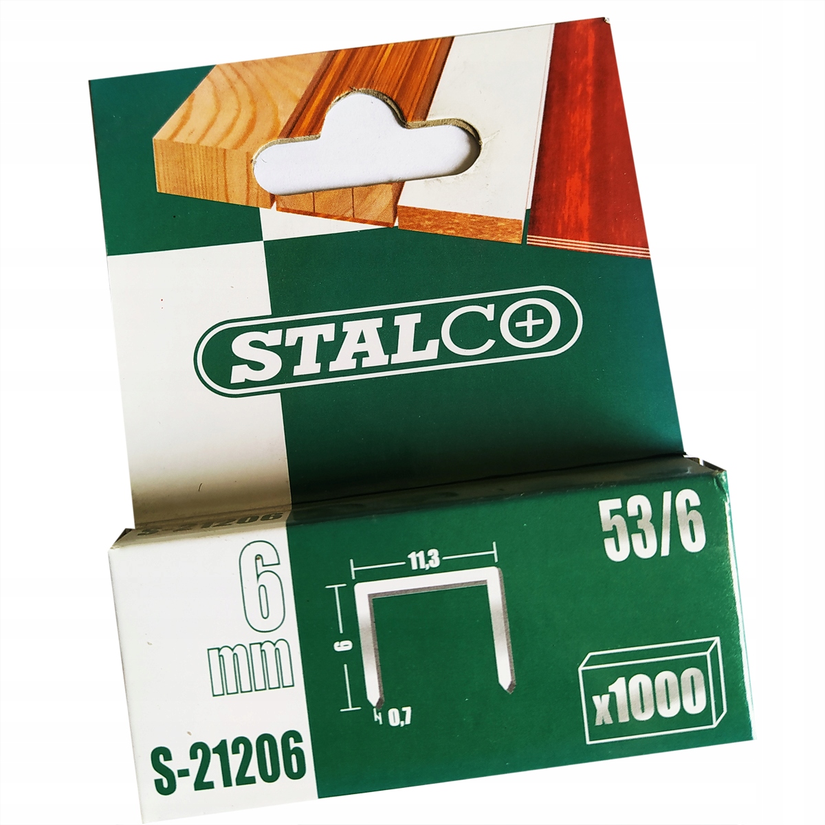 

Stalco Zszywki do Takera 6mm opakowanie 1000szt.