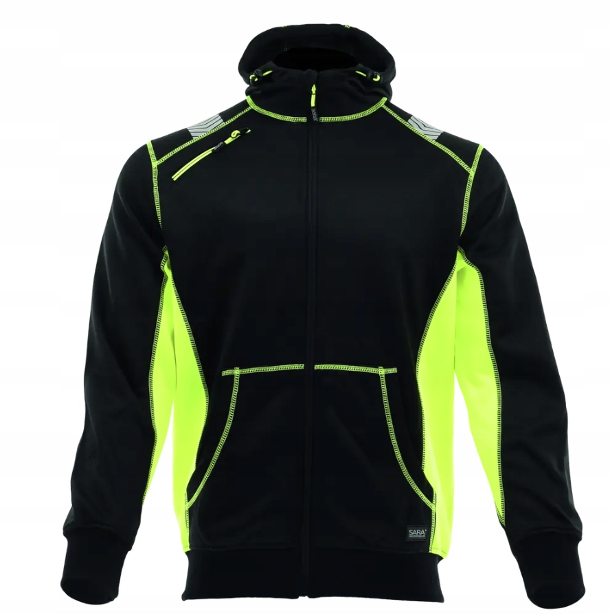 Bluza Dresowa, Robocza Rozpinana Comfort Neo Sara r. M żółta