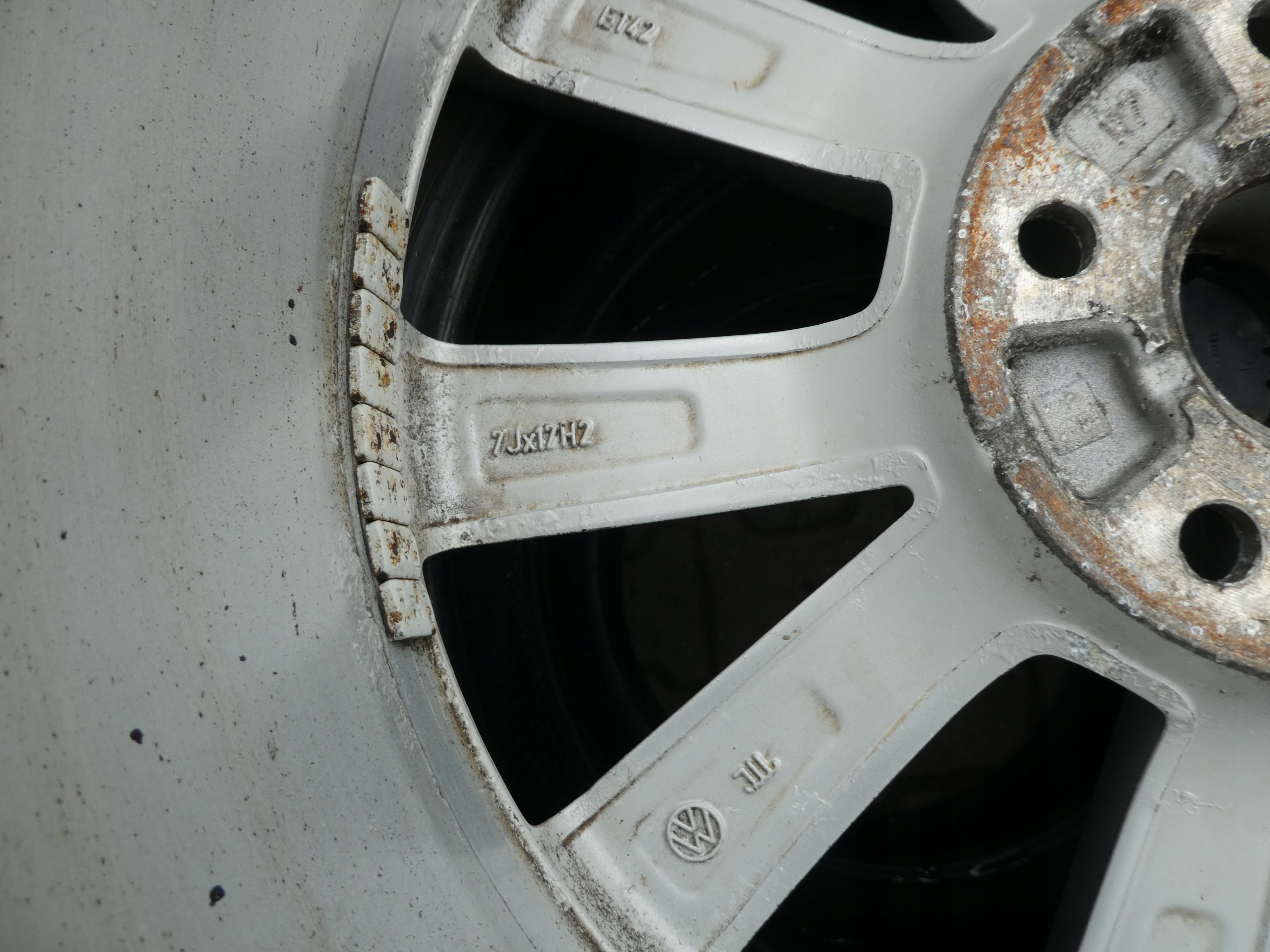 4X discs aluminium disc 3AA601025R VW 5X112