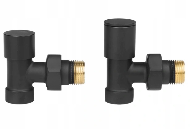 

Zawór Grzejnikowy Czarny Komplet Zawory