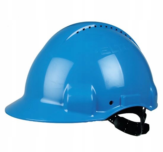 KASK OCHRONNY NIEBIESKI HEŁM 3M G3000 PELTOR KRK