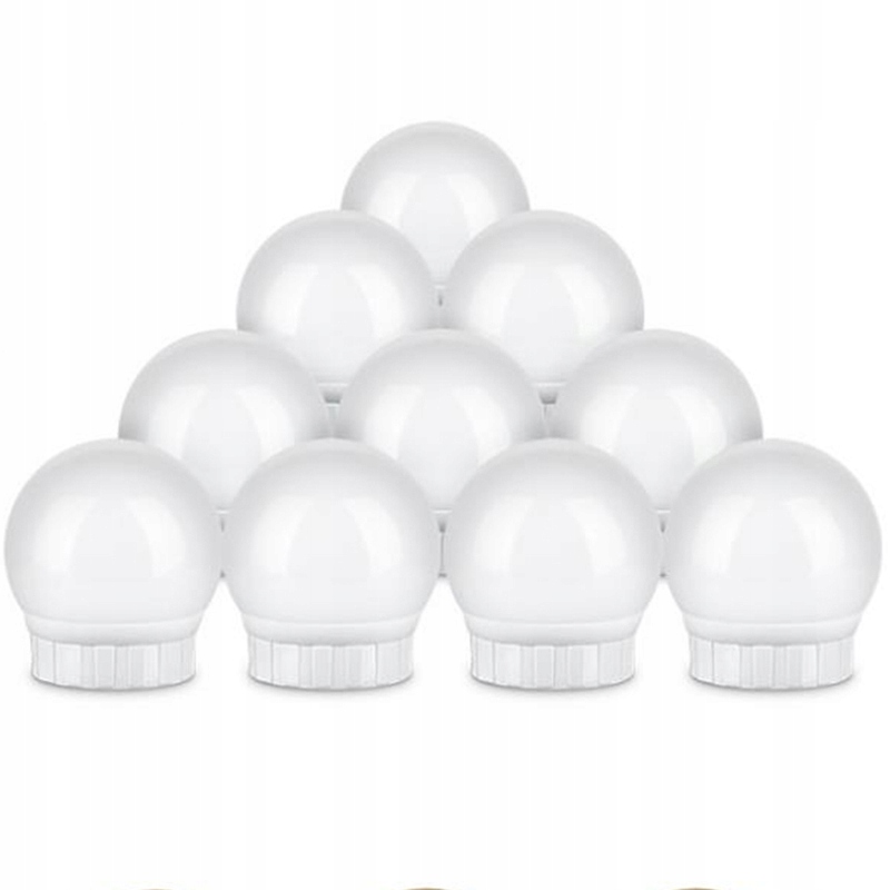 LAMPKI ŚWIATEŁKA LED NA LUSTRO TOALETKI MAKIJAŻ 10 Stan opakowania oryginalne