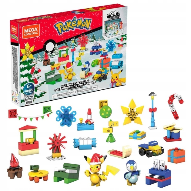 Pokemon Kalendarz Adwentowy Zestaw 6+ Lat (GYG99)
