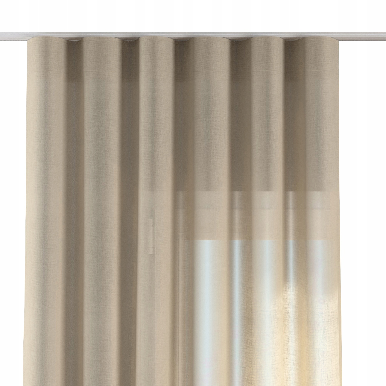 Záves na páske wave 140x260 cm béžový