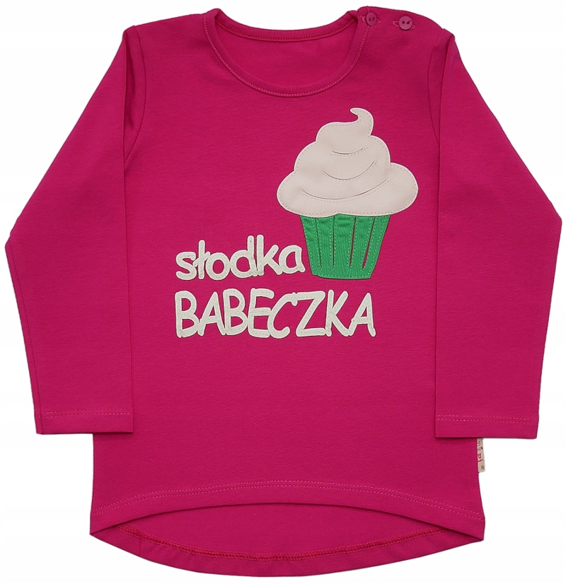 

Bluzka dla Dziewczynki Słodka Babeczka Aipi 92