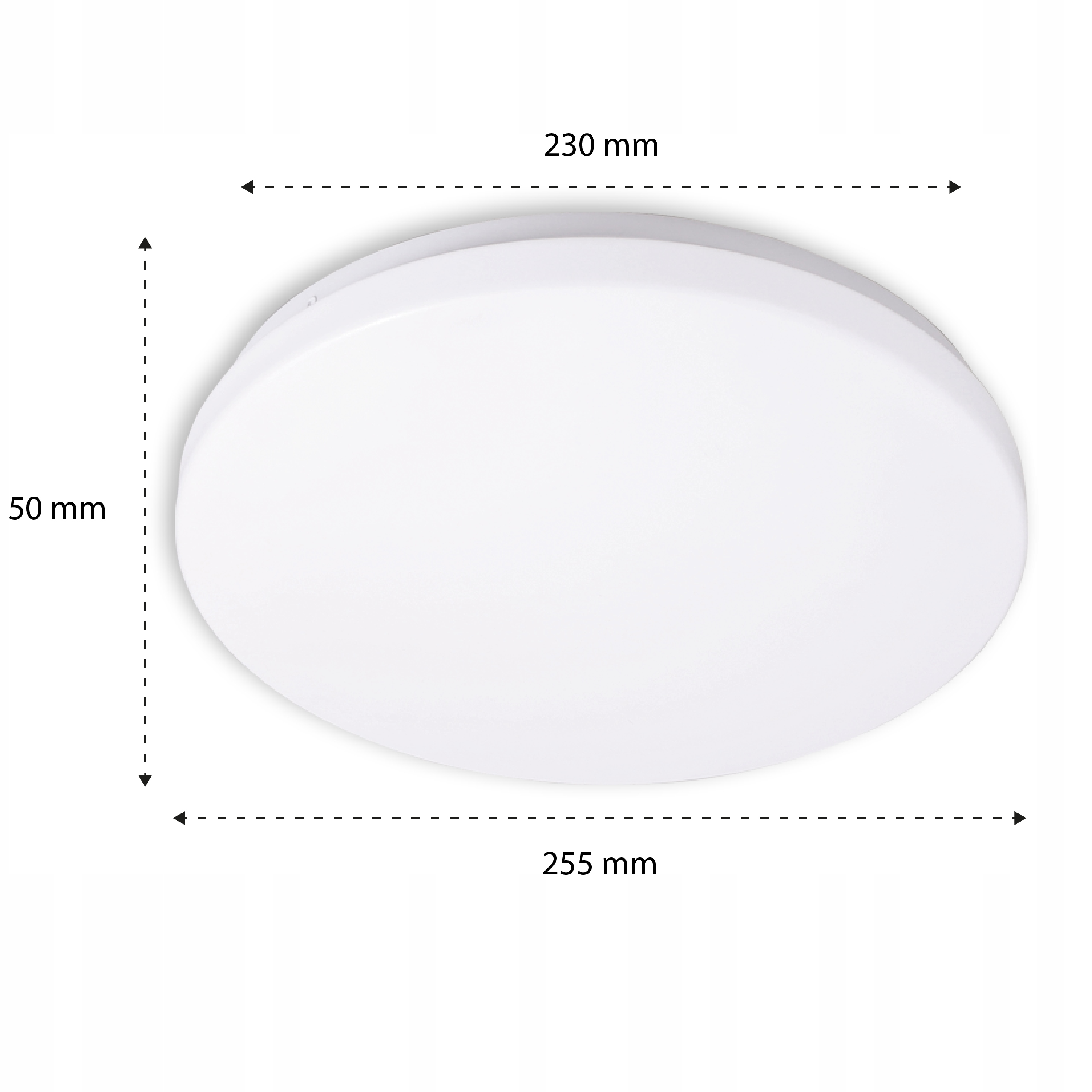 Plafon LED 12W oprawa LAMPA panel CZUJNIK RUCHU MIKRO Liczba punktów światła 1