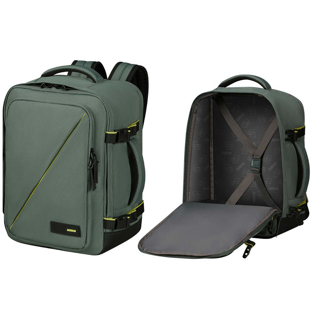 Plecak kabinowy wymiary do Wizz Air American Tourister 26,5 l zielony