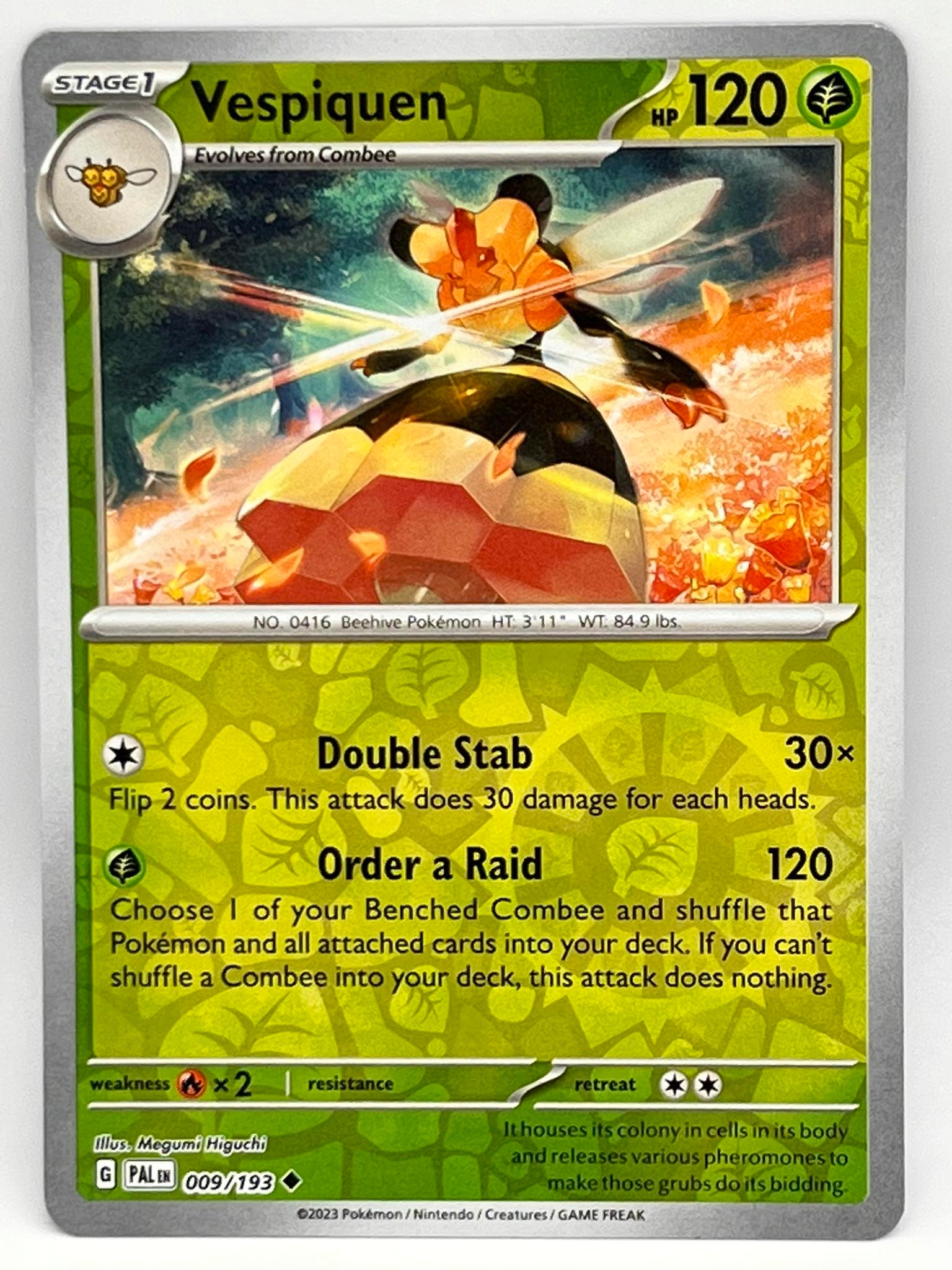 Paldea Evolved reverse 009/193 Vespiquen