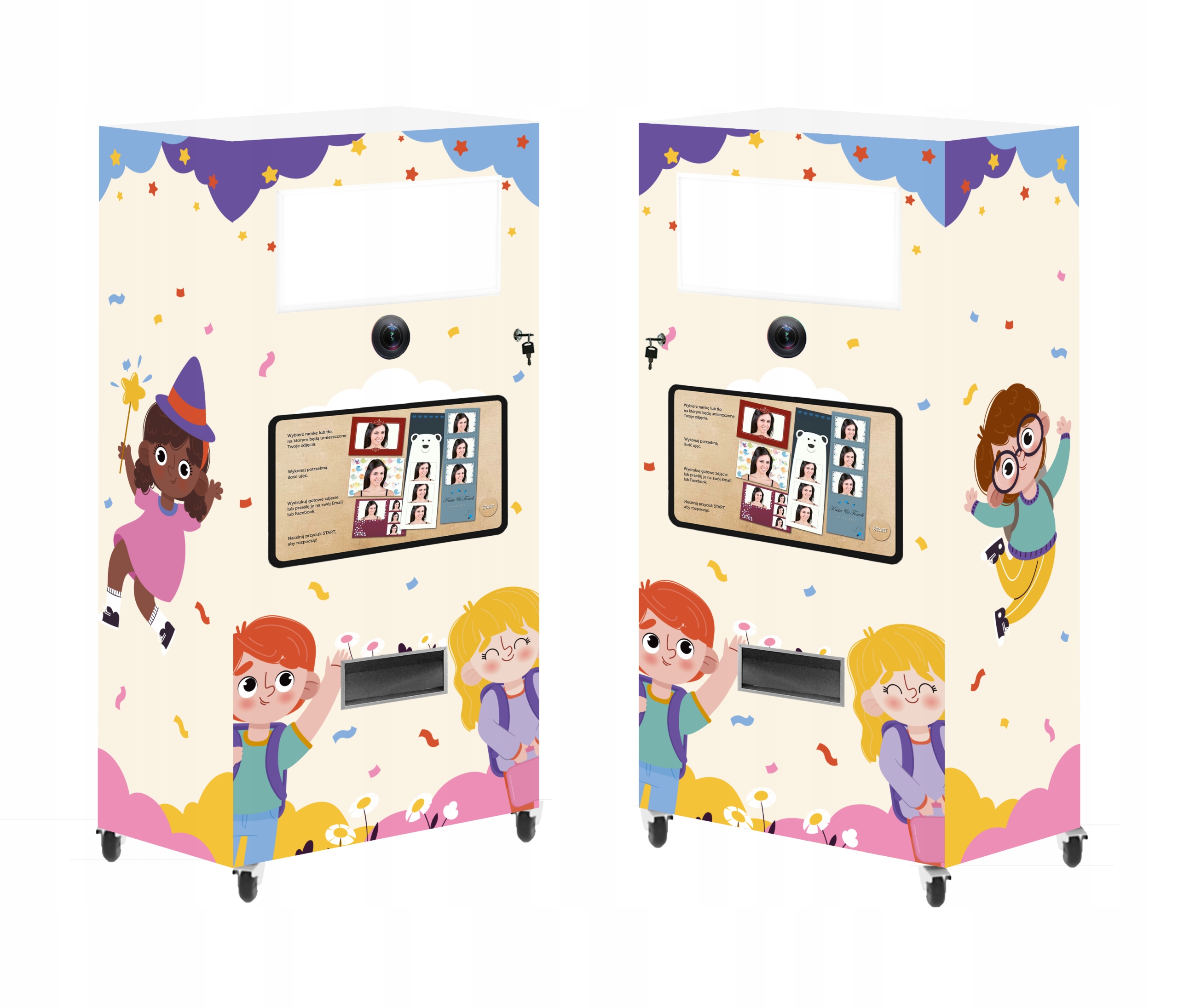 FOTOBUDKA Photo Booth DO SALI ZABAW - Producent Producent Budka4u