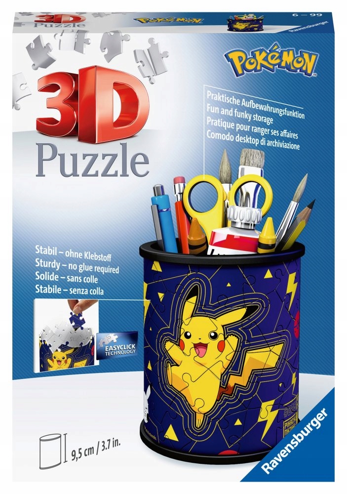 

Ravensburger Puzzle 3D Przybornik Pokemon Pikachu