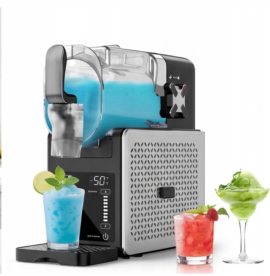 Domowa Maszyna do Slushie Granitor 2,5L 6 Programów Mrożone Drinki