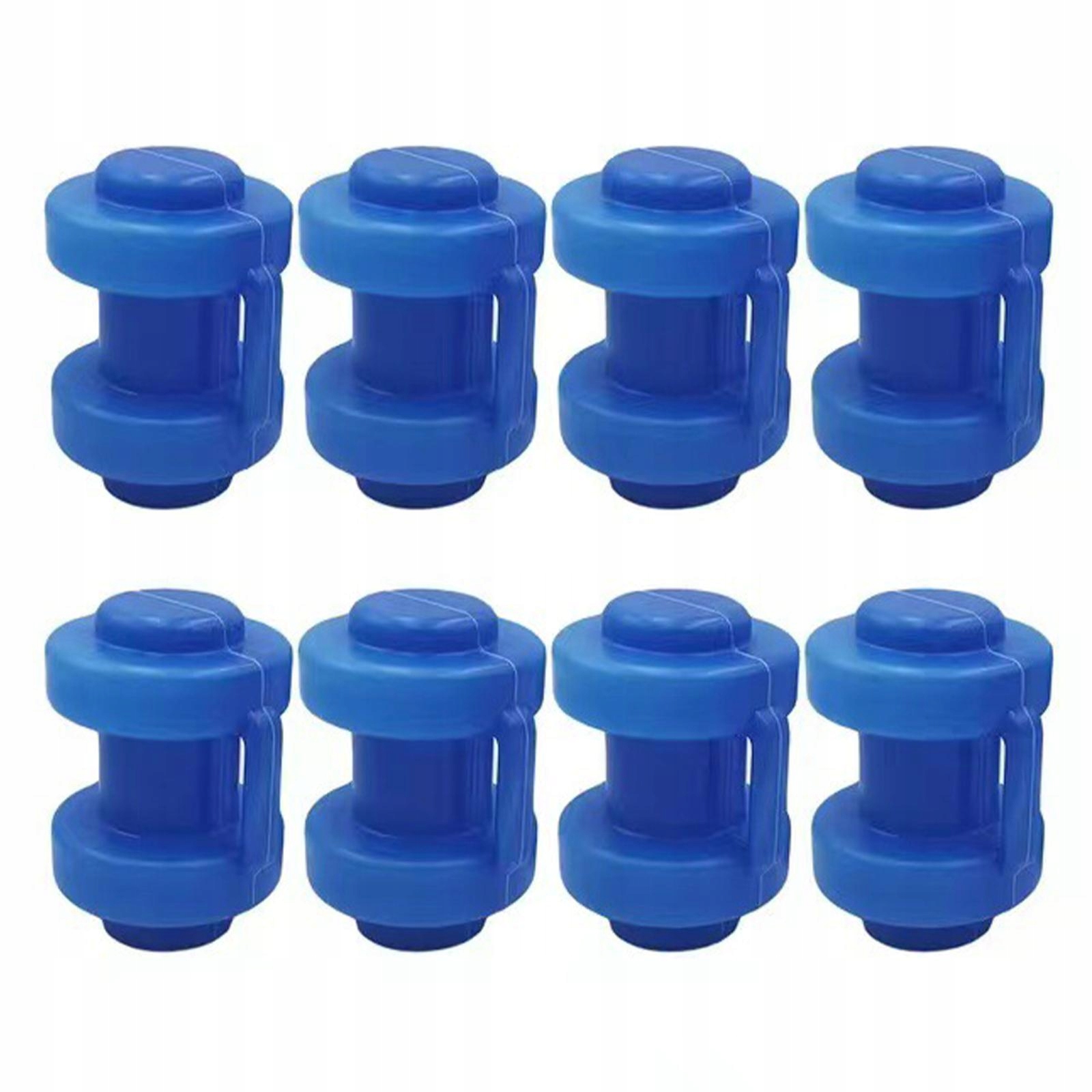 8x Zaślepki słupka do trampoliny 25 mm Końcówka Słupka