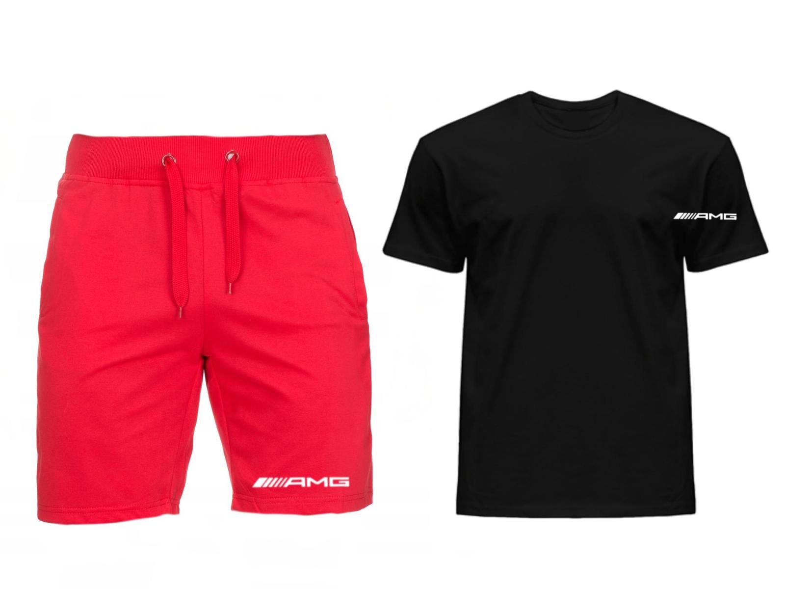 Pánská Sada Trička A Kraťasy Amg Velikosti XXL