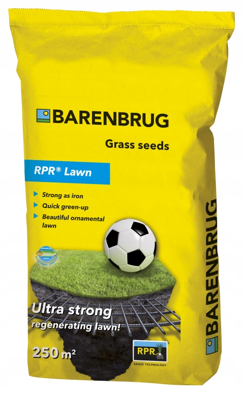 BARENBRUG RPR LAWN 5KG 250m2 спортивная трава самовосстанавливающаяся устойчивая