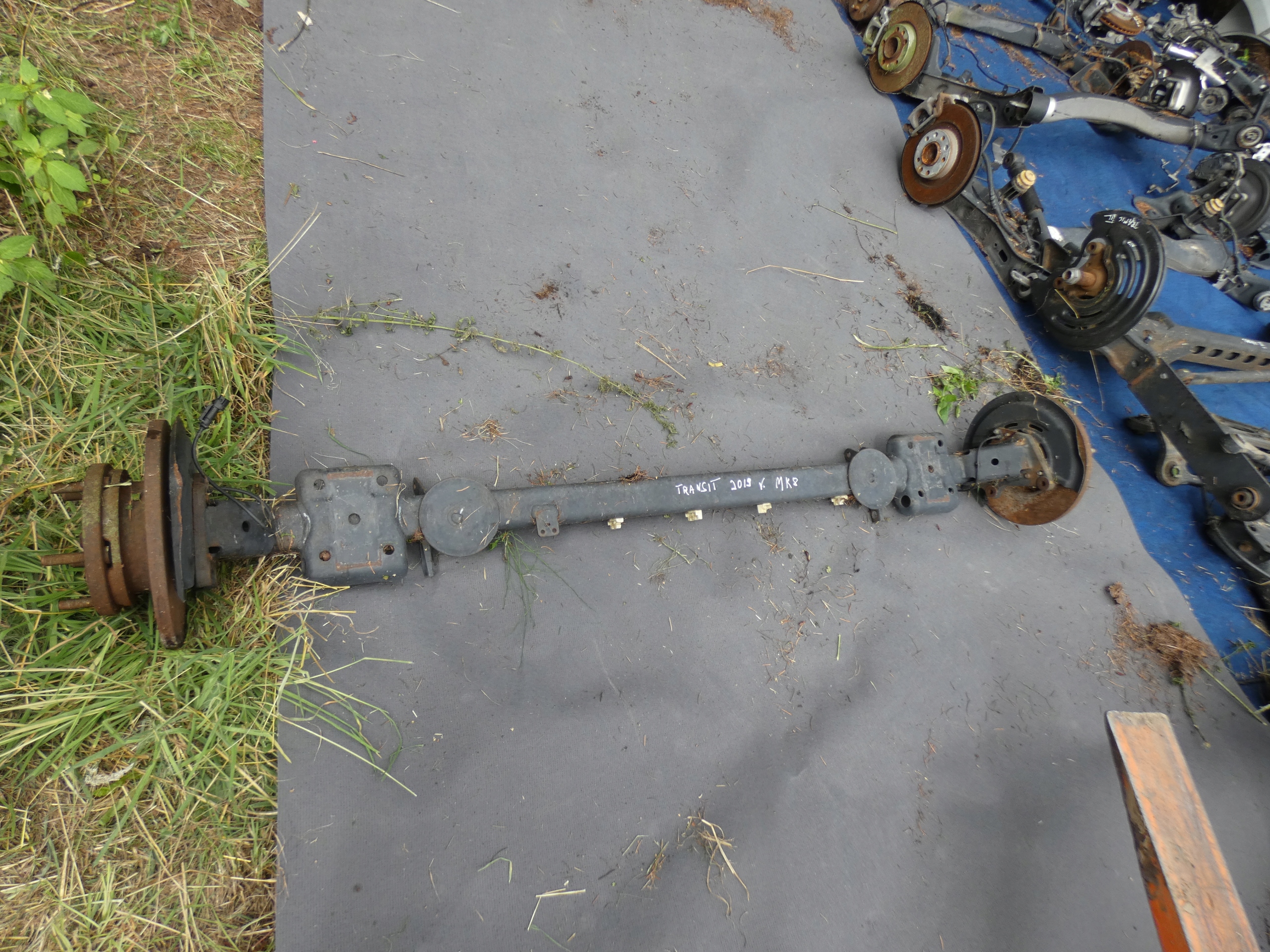 FORD TRANSIT MK8 VIII sider axis springing rear part 14