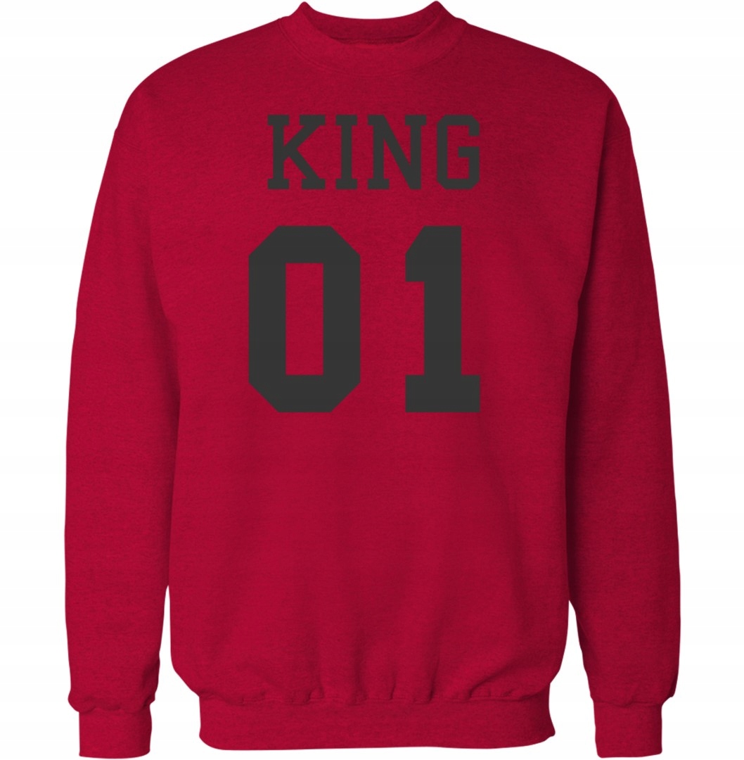 

Bluza King Queen PARY-03 czerwona r.XL