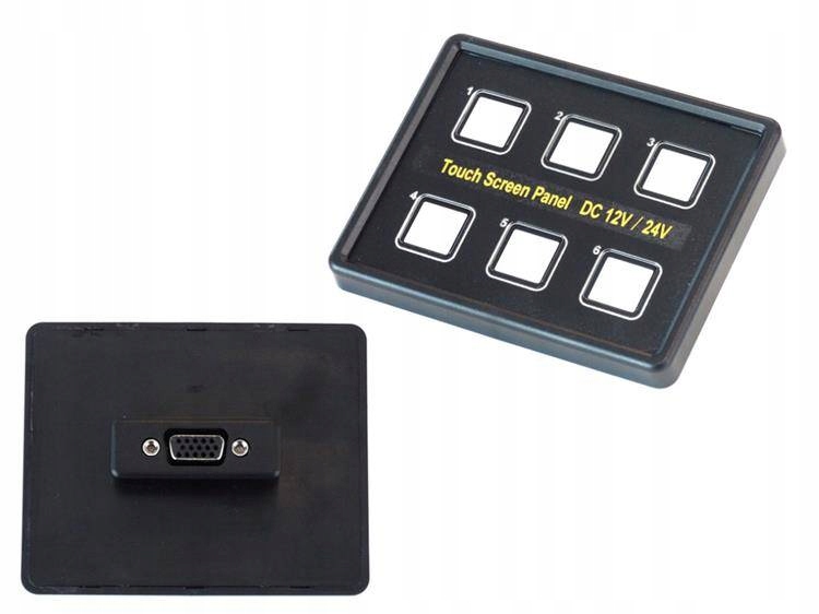 ПАНЕЛЬ ПЕРЕКЛЮЧАТЕЛИ ТАКТИЛЬНЫЙx15pin VGA 124v