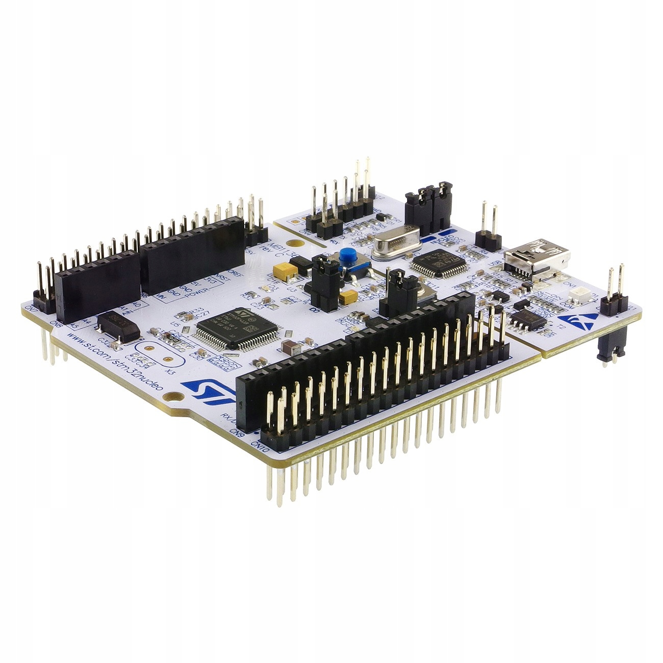 NUCLEO-F411RE zestaw startowy z mikrokontrolerem z rodziny STM32F411